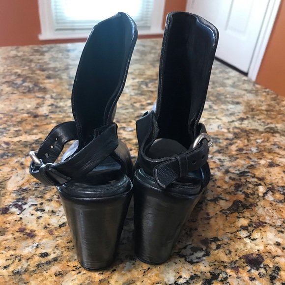 Rag & Bone Wyatt Open Toe Bootie sz7.5 - Picture 6 of 8